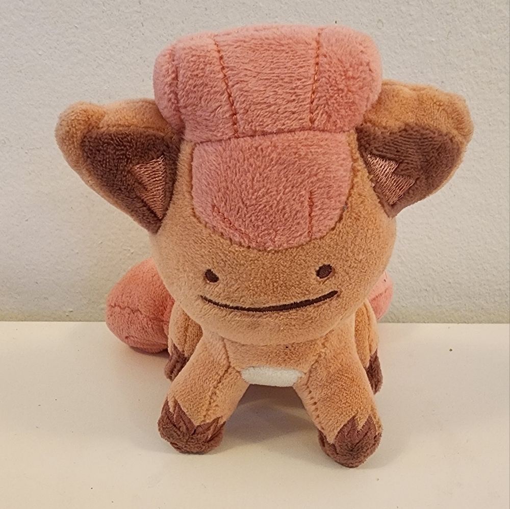 Pokemon Center original Plush vulpine ditto transformation